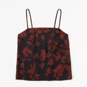 Abercrombie & Fitch Floran Satin Top